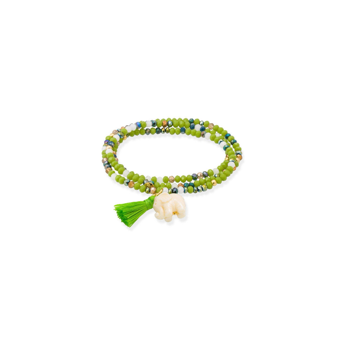 PULSERA MARINA GARCIA SUMMER COLLECTION PISTACHO - 90803UZ
