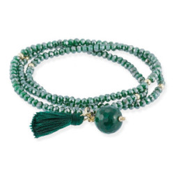 PULSERA MARINA GARCIA SUMMER COLLECTION VERDE - 90865UA