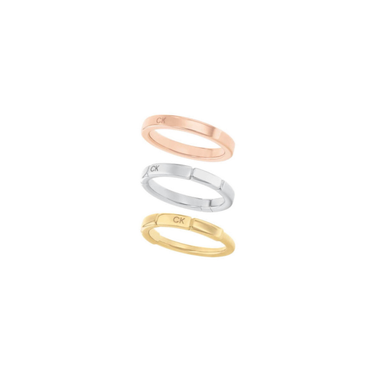 ANILLO CALVIN KLEIN TRIO COLORES - 35000458B