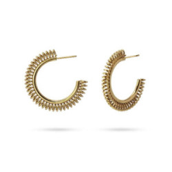 PENDIENTES ANARTXY DORADO ESLABON CIRCO - CPE410D