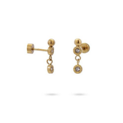 PENDIENTES ANARTXY BASIC GOLD - BPE562D