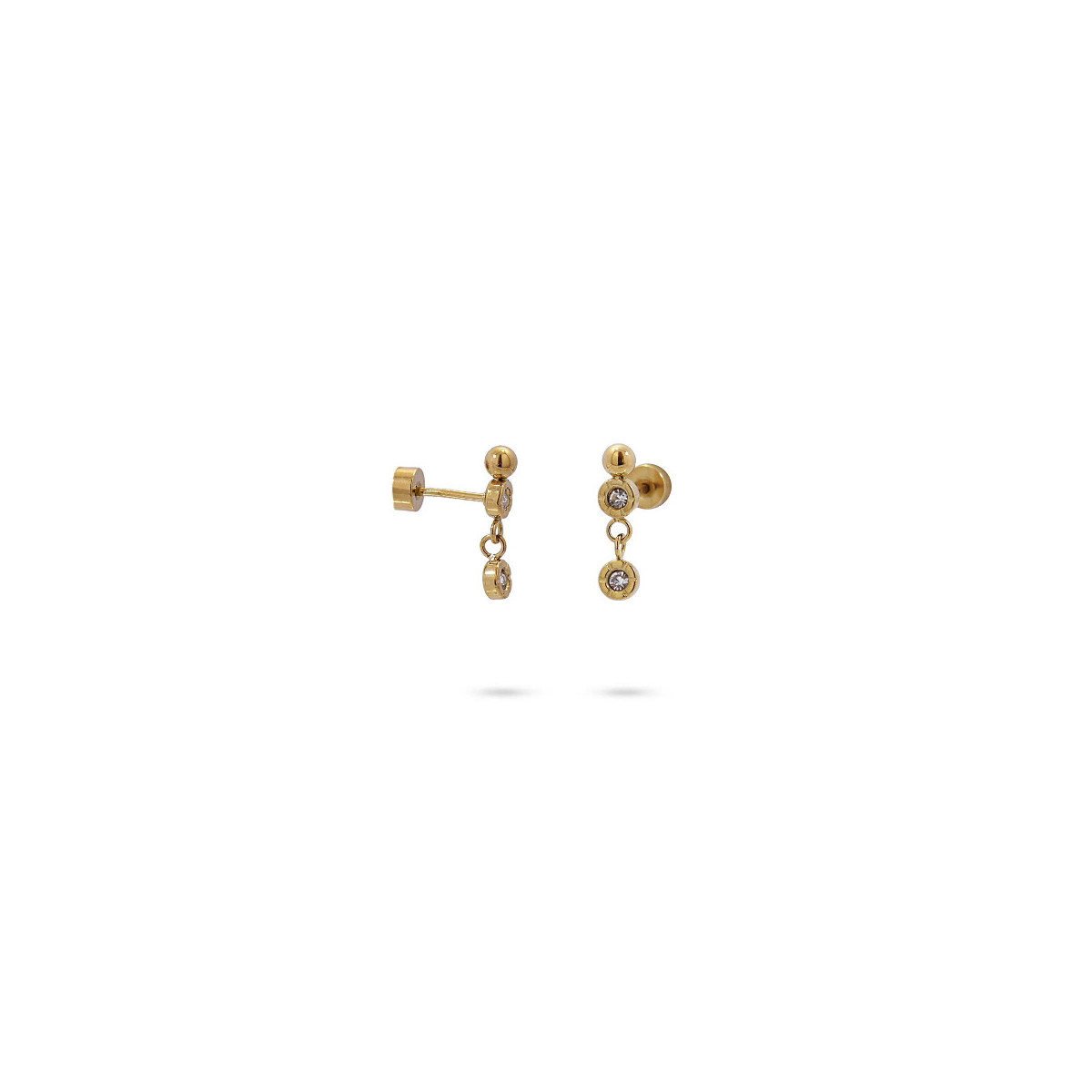 PENDIENTES ANARTXY BASIC GOLD - BPE562D