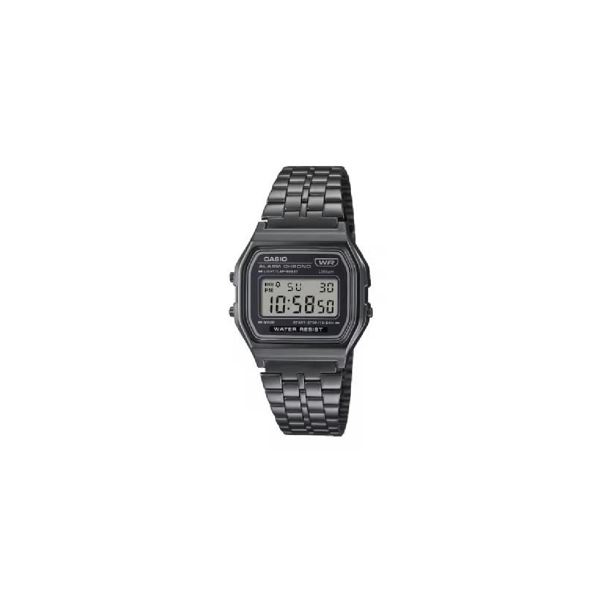 RELOJ CASIO CLASSIC BLACK - A158WETB-1AEF