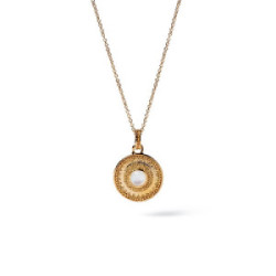 COLLAR SURE RONDE NACRE GOLDEN - 920362EX065C