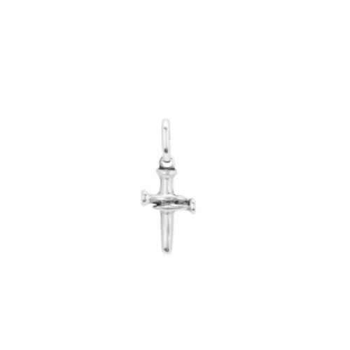 COLGANTE UNO DE 50 PLATEADO CRUZ - CHA0145MTL0000U