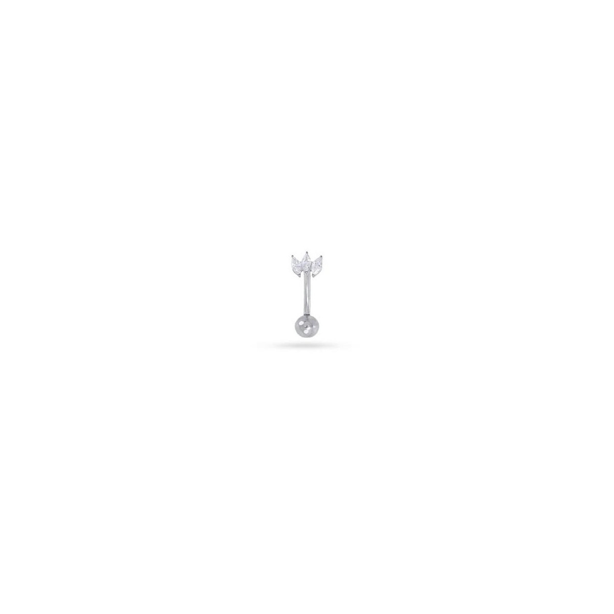 PIERCING ANARTXY SILK SILVER - DPE213PL