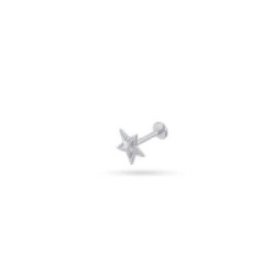 PIERCING ANARTXY STAR SILVER - DPE227D