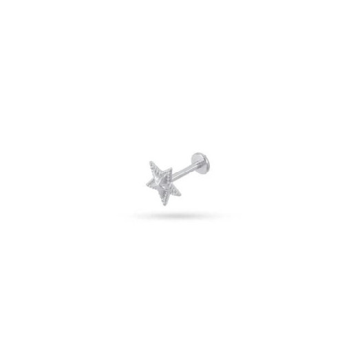 PIERCING ANARTXY STAR SILVER - DPE227D