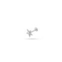 PIERCING ANARTXY STAR SILVER - DPE227D