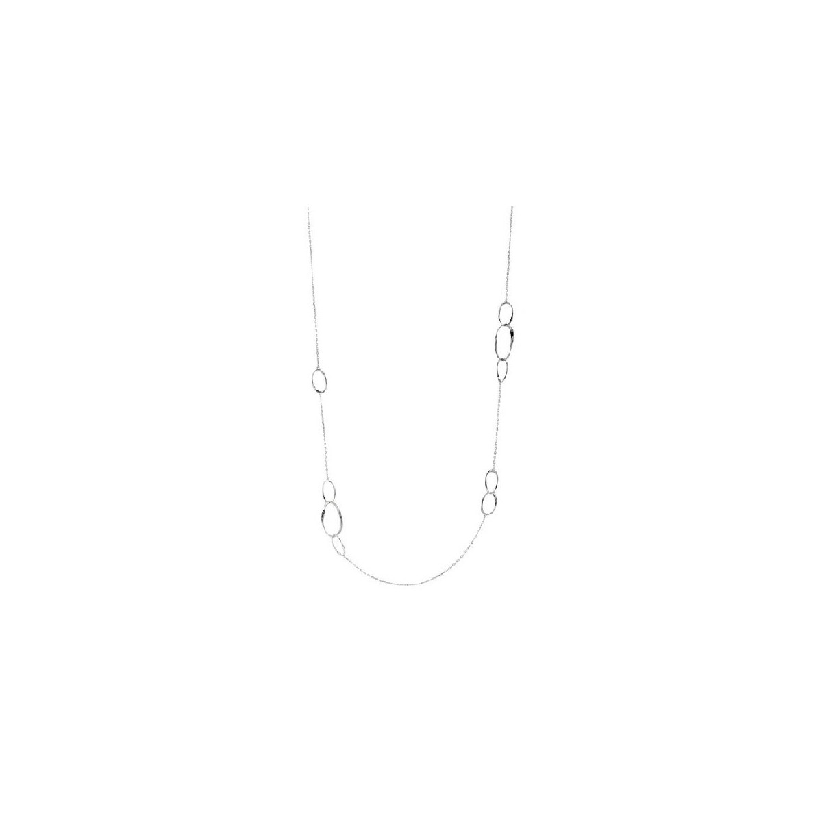 GARGANTILLA LINEARGENT  PLATA OVALOS - 19850-C