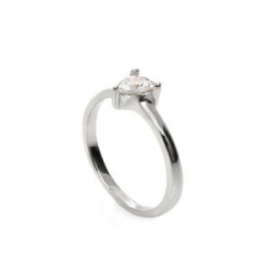 SOLITARIO LINEARGENT PLATA CIRCONITA 3 GARRAS - 19081-W-R