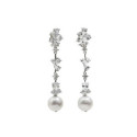 PENDIENTES LINEARGENT PLATA DE NOVIA - 19597-A