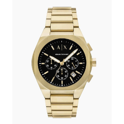 RELOJ ARMANI GOLD ADN BLACK - AX4180