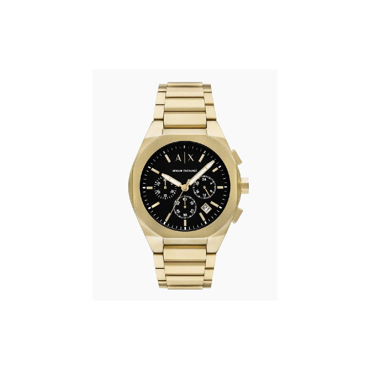 RELOJ ARMANI GOLD ADN BLACK - AX4180