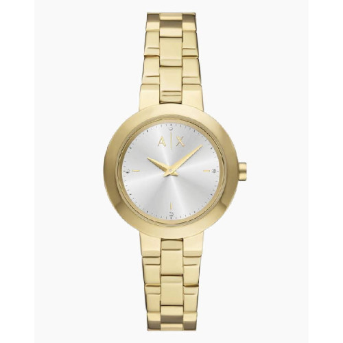 RELOJ ARMANI GOLD MINIMAL NACARADO - AX5180