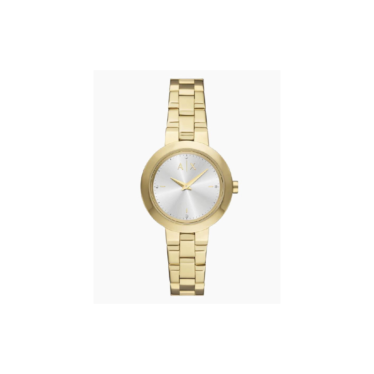 RELOJ ARMANI GOLD MINIMAL NACARADO - AX5180