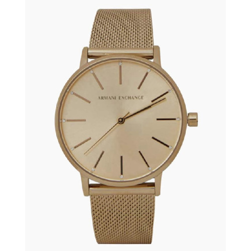 RELOJ ARMANI GOLD AND BEIGE - AX5536