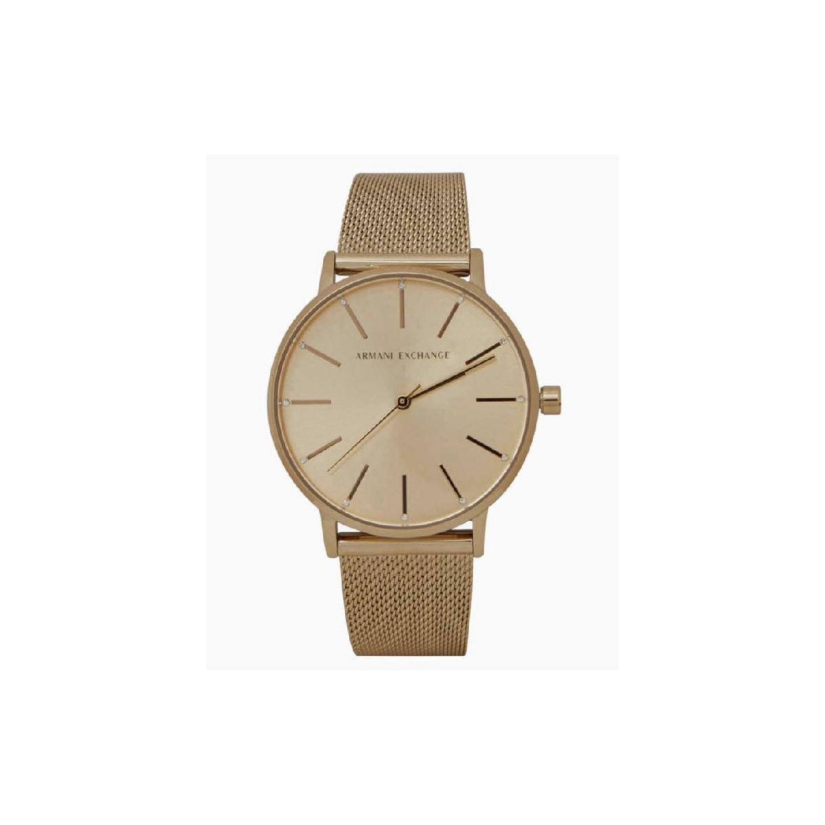 RELOJ ARMANI GOLD AND BEIGE - AX5536
