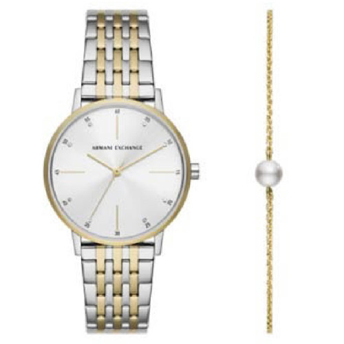 RELOJ ARMANI BICOLOR CLASSIC FOR HER - AX7156SET