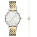 RELOJ ARMANI BICOLOR CLASSIC FOR HER - AX7156SET