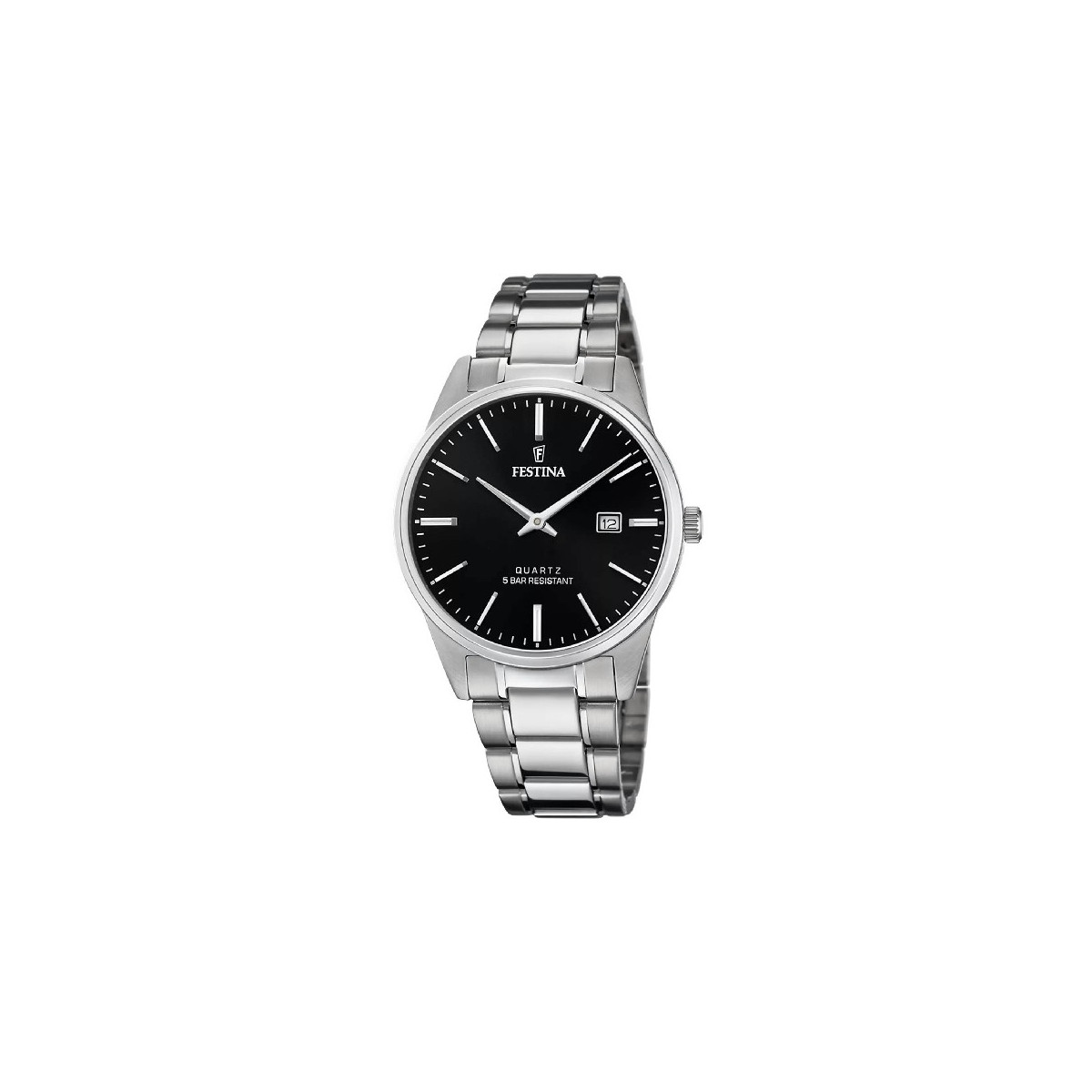 RELOJ FESTINA CLASSIC BLACK AND SILVER - F20511/4
