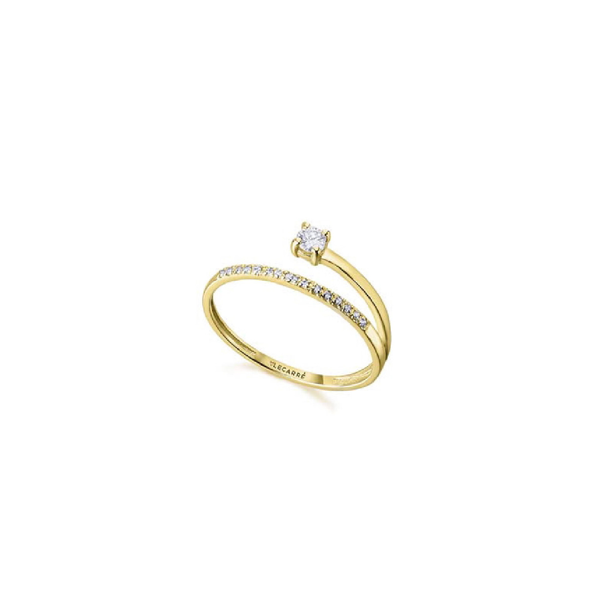 ANILLO LE CARRE CRUZADO ORO - GA196OA.15