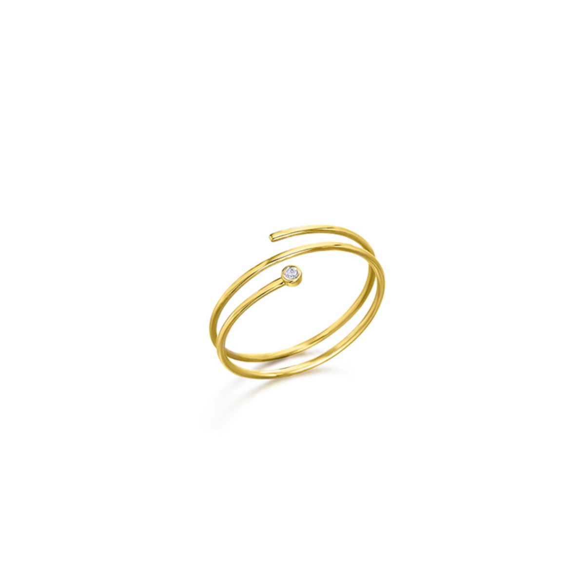 ANILLO LE CARRE ORO CRUZADO - GA131OA.15