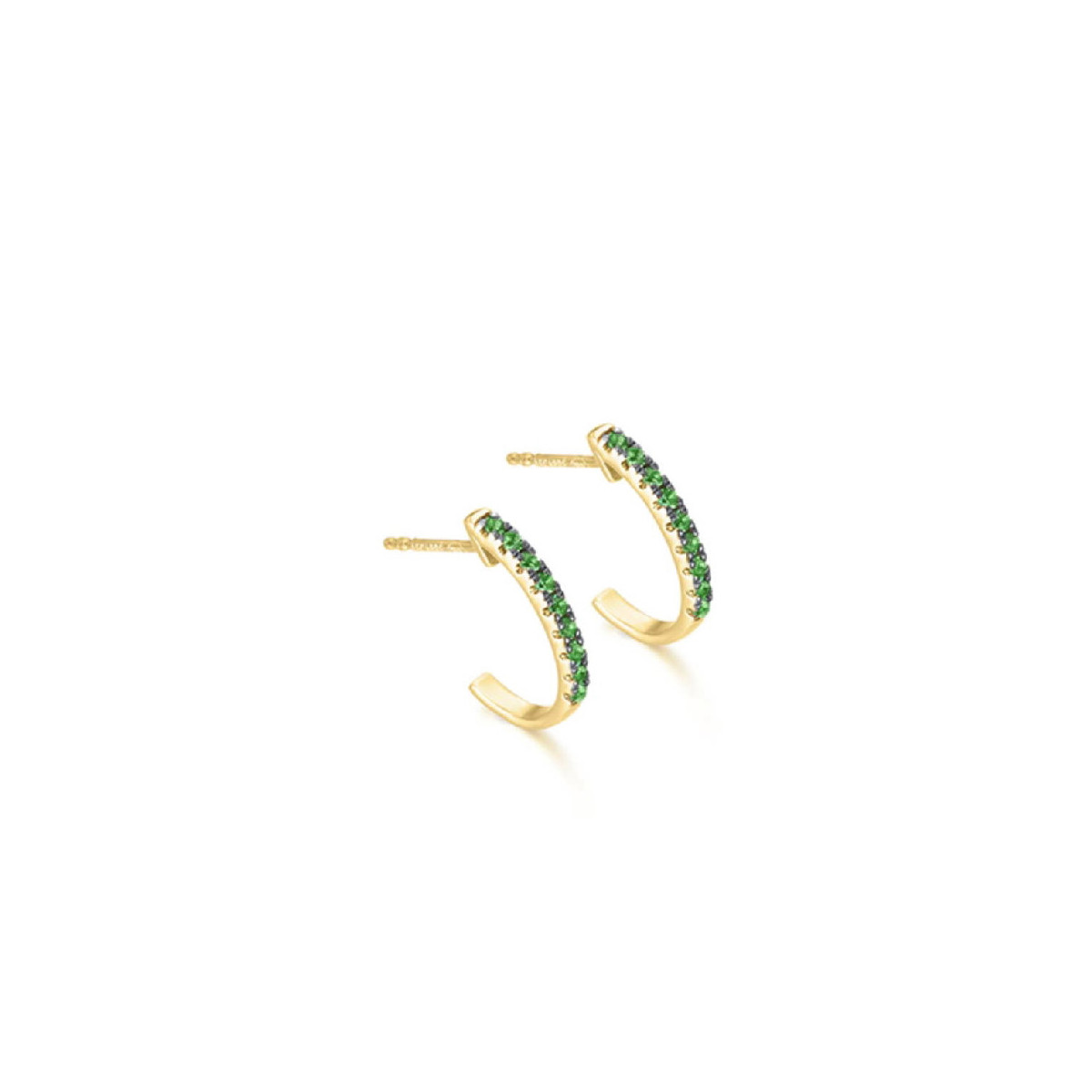 PENDIENTES LE CARRE VERDES - GB211ES.00