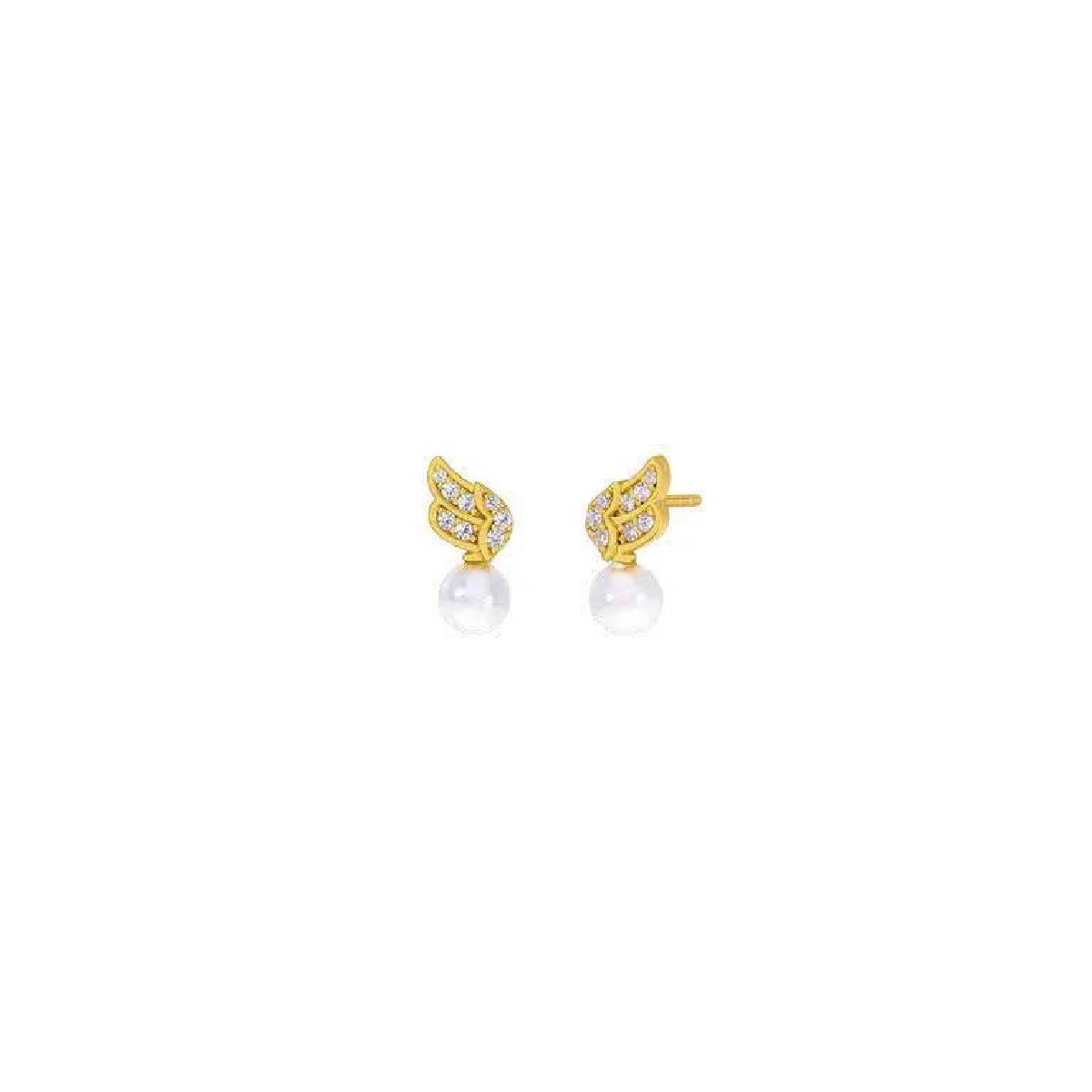 PENDIENTES MAREA KIDS ALAS GOLD - D03301/BV