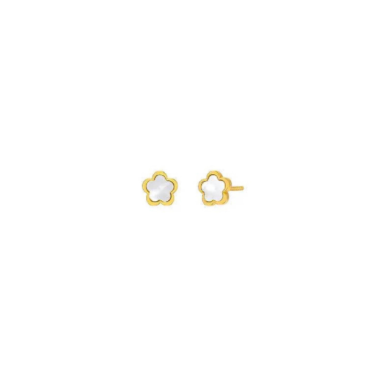 PENDIENTES MAREA KIDS FLOR NÁCAR - D03301/CB