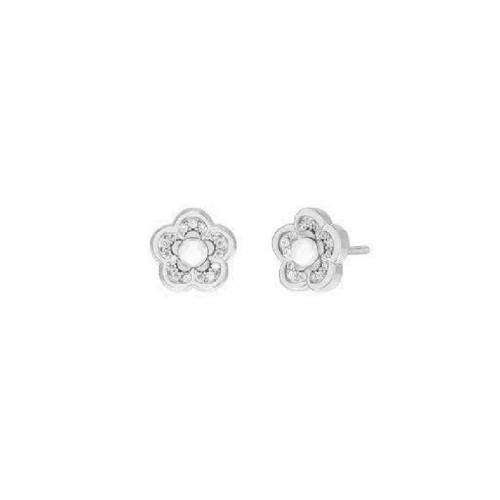 PENDIENTES MAREA KIDS FLOWERS SILVER - D03301/CG