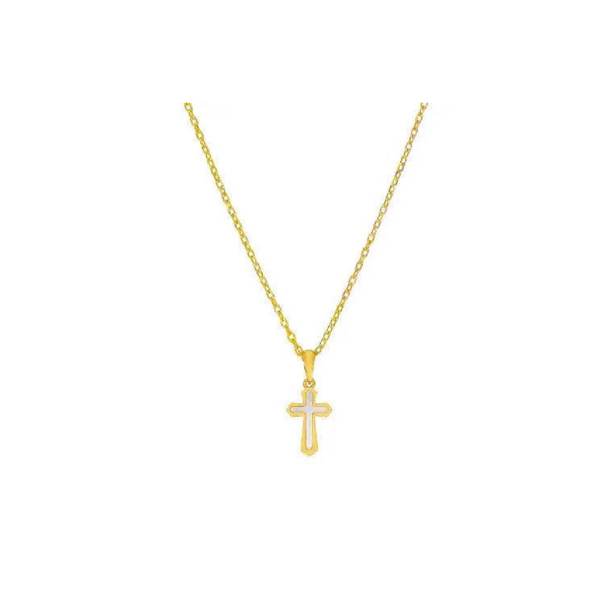 GARGANTILLA MAREA KIDS CRUZ NACARADA GOLD - D03307/BD