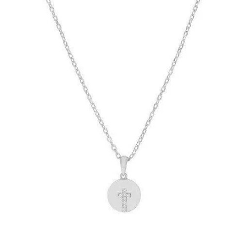 GARGANTILLA MAREA KIDS CRUZ REDONDA SILVER - D03307/BE