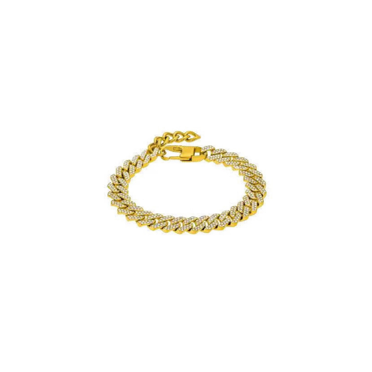 PULSERA MAREA FOR MEN CADENA GOLD BRILLOS - C00103/506