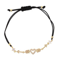 PULSERA ANARTXY SHINE CORAZONES - CPU420D
