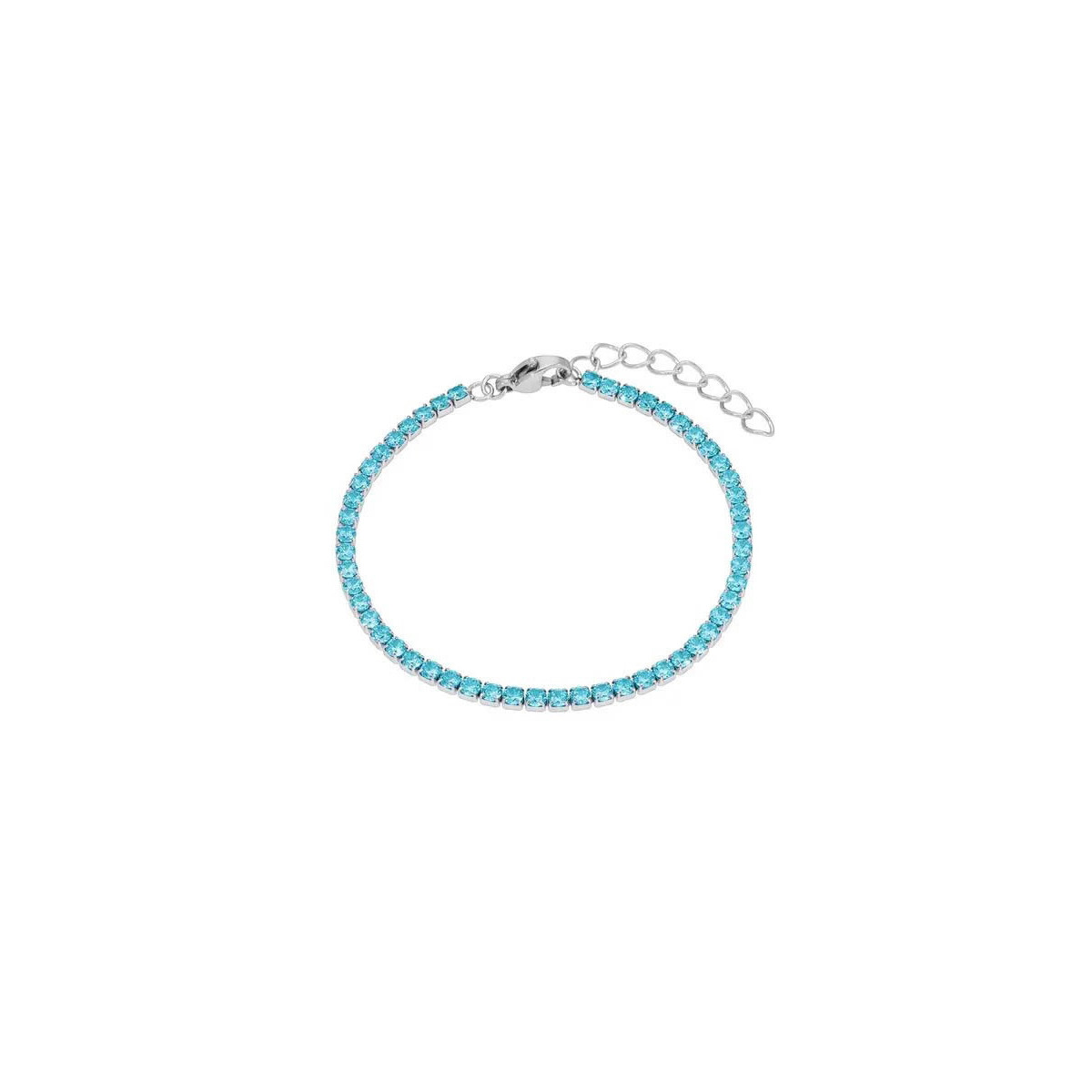PULSERA MAREA CON PIEDRAS AZULES - C02303/AC