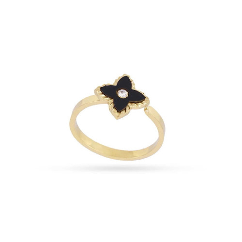 ANILLO ANARTXY STELLATA BLACK - BAN246B