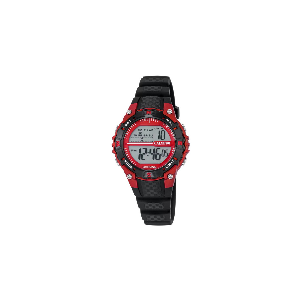 RELOJ CALYPSO DIGITAL ROJO - K5684/6