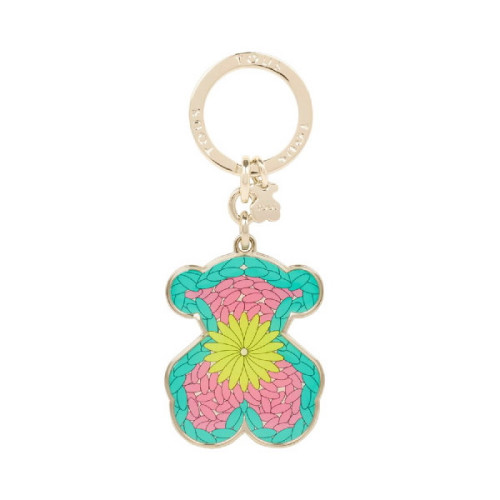 LLAVERO TOUS CROCHET MULTICOLOR FLUOR - 2001710459