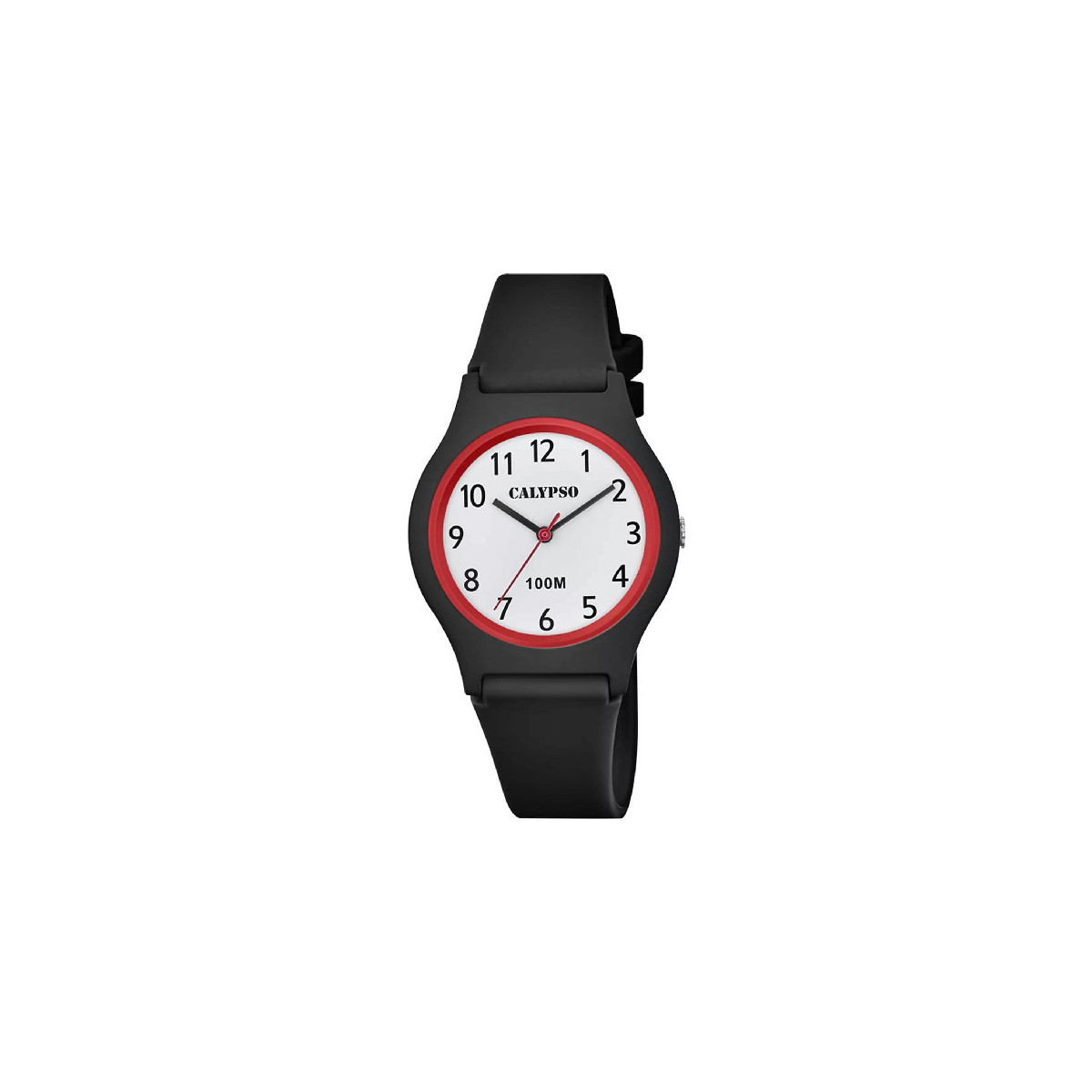 RELOJ CALYPSO SWEET TIME BICOLOR NEGRO Y ROJO - K5798/6