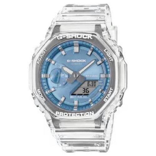 RELOJ CASIO URBAN TRANSLÚCIDO - GA-2100BM-7A2EP