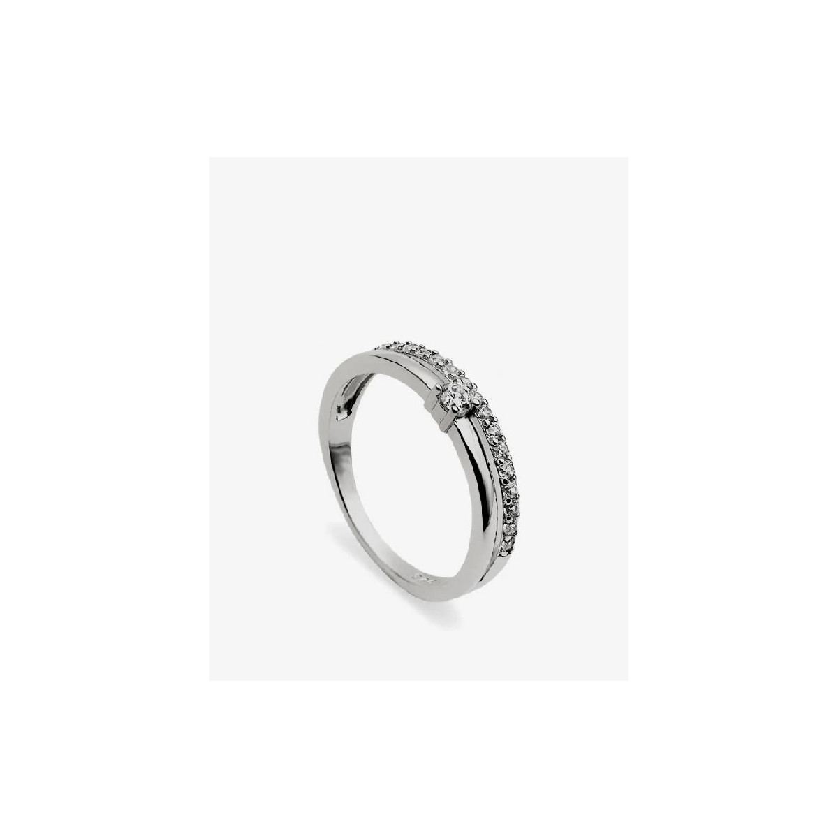 ANILLO LINEARGENT PLATA SOLITARIO - 20056-R