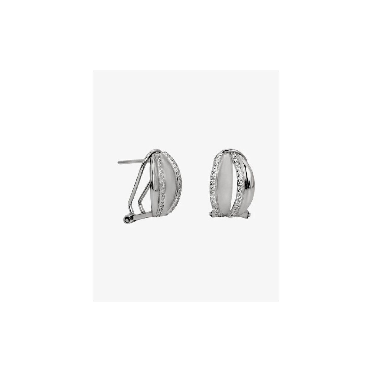 PENDIENTES LINEARGENT SILVER PLATA - 20145-A