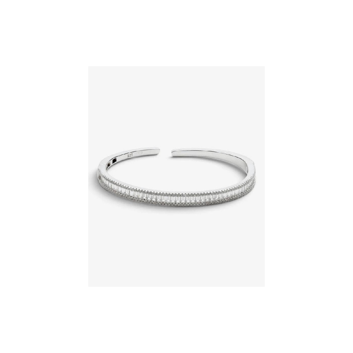 PULSERA LINEARGENT PLATA ESCLAVA CIRCONITAS - 18014-E