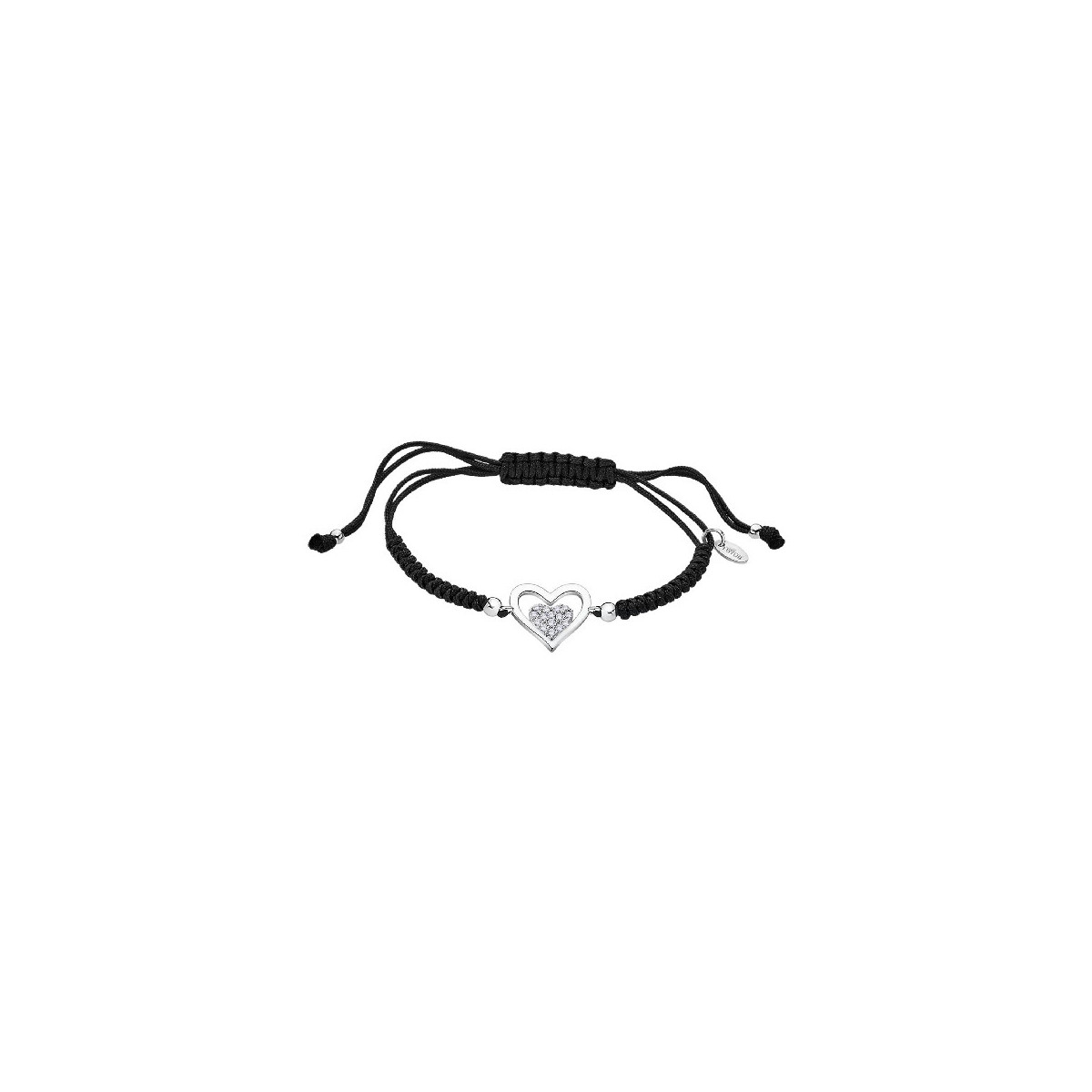 PULSERA CORAZÓN LOTUS SILVER MOMENTS - LP3124-2/2 - LP3124-2/2