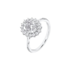 ANILLO GEOMÉTRICO LOTUS SILVER COLORS - LP3459-3/218 - LP3459-3/218