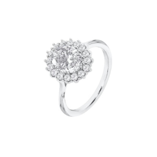 ANILLO GEOMÉTRICO LOTUS SILVER COLORS - LP3459-3/218 - LP3459-3/218