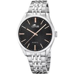RELOJ LOTUS MINIMALIST FOR HIM BLACK - 19064/2 - 19064/4