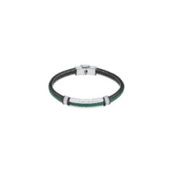PULSERA LOTUS STYLE MEN IN BLACK - LS2638-2/4 - LS2638-2/4