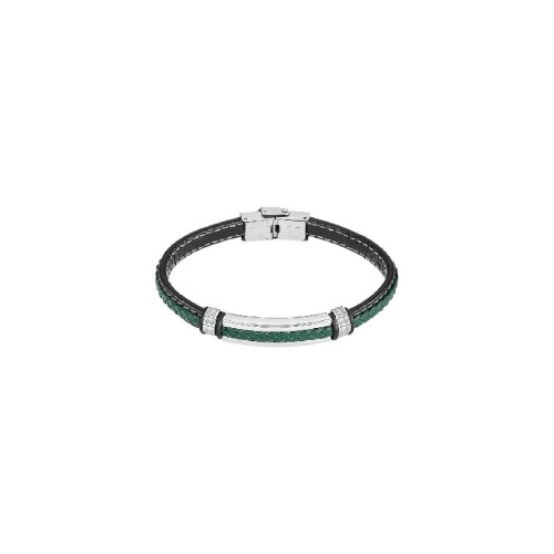PULSERA LOTUS STYLE MEN IN BLACK - LS2638-2/4 - LS2638-2/4